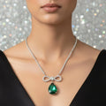 simple stone pendat