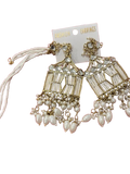 Long earings with chain