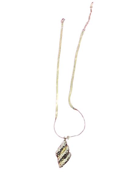 golden  chain with locket