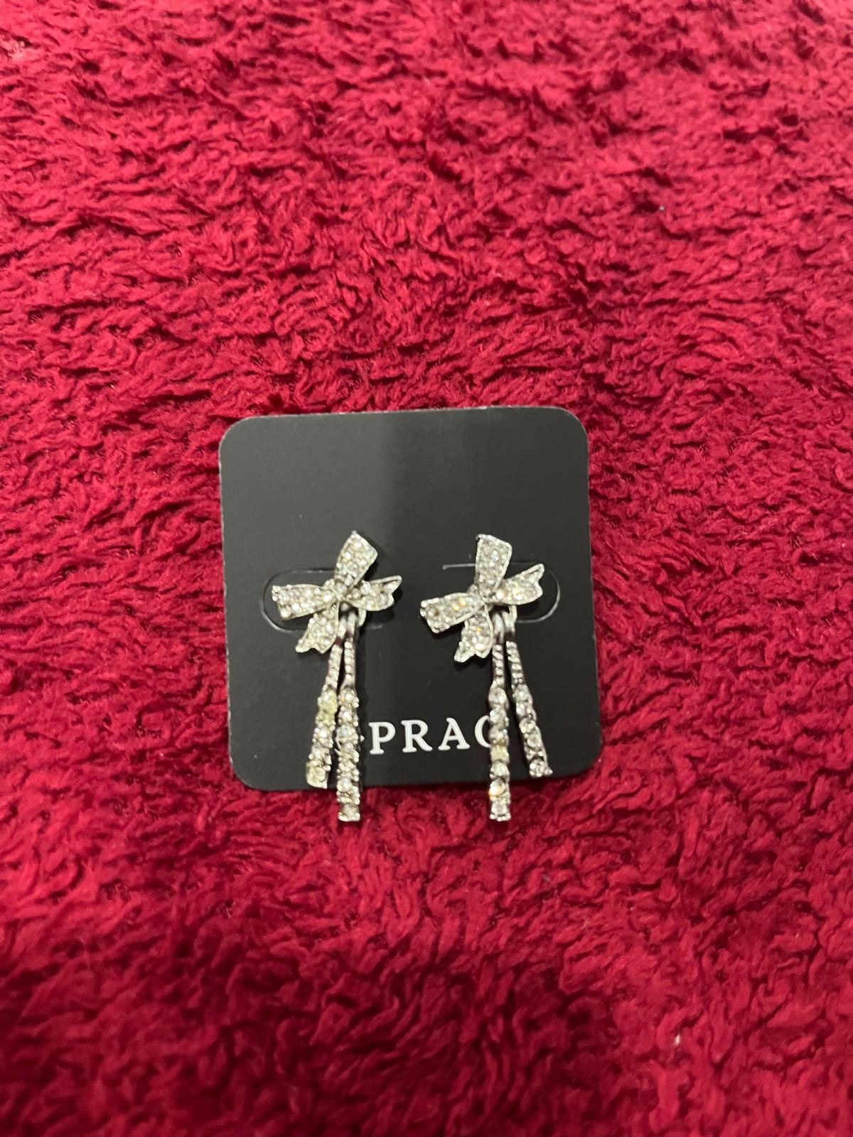 White stone studs